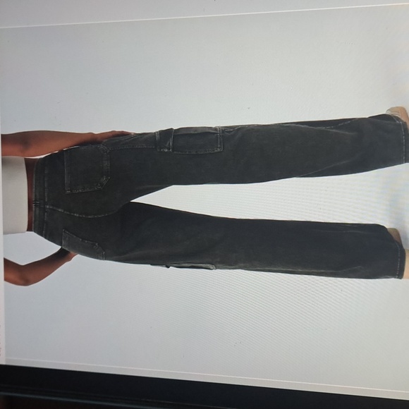 3X HALARA FLEX MIDRISE KNIT DENIUM CARGO PANTS - Picture 2 of 8